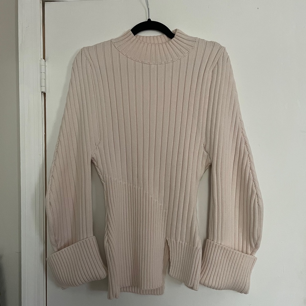 Jacquemus Knit Sweater In Light Pink - Picture 7 of 7